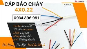 Cáp tín hiệu báo cháy 4 lõi tại bình định, khánh hòa – hàng có sẵn, giao tận nơi