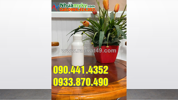 Chai nhựa 1000ml vuông, chai nhựa 0.5 lít vòi ấn, chai nhựa 250ml đựng dầu xả