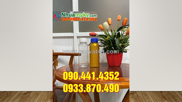 Chai thủy tinh 500ml đựng thuốc thảo dược, chai nhựa hdpe 500ml