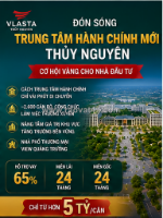 Chỉ cần thanh toán hơn 500tr sở hữu 240m2 căn hộ dự án vlasta thủy nguyên