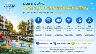 Chỉ còn số lượng giới hạn nhà phố vlasta thủy nguyên, thanh toán 50% nhận nhà