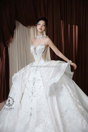 Chiếc váy cưới đẹp lộng lẫy và kiêu sa,  dịch vụ cưới trọn gói giá rẻ tại hcm