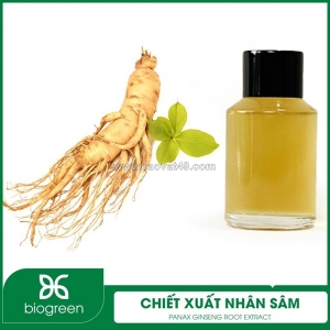 Chiết xuất nhân sâm - nguyên liệu mỹ phẩm thiên nhiên