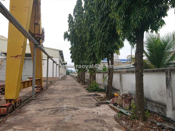 Cho thuê nhà xưởng sản xuất cơ khí – h.nhơn trạch, t.đồng nai – 6.604m²