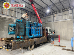 Cho thuê xe cẩu vận chuyển máy ép phế liệu khu vực tphcm