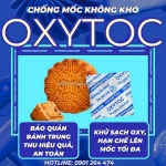 Chống mốc bánh trung thu với gói hút oxy, oxytoc