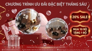 Chương trình ưu đãi đặc biệt 20% - mua 10 tặng 1 - kèm quà tặng hấp dẫn