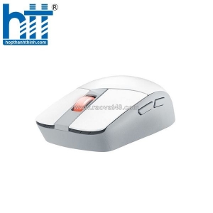 Chuột gaming asus rog p520 rog strix impact iii wl/wht