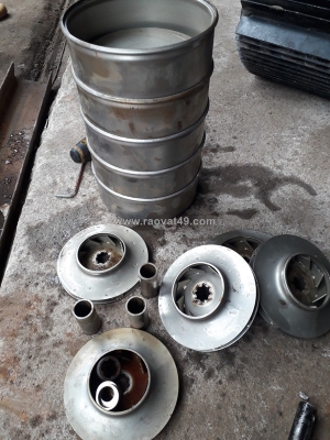 Chuyên cung cấp bộ ruột buồng máy bơm đa tầng cánh trục đứng chính hãng