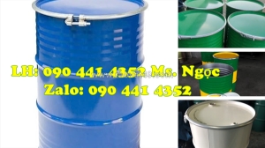 Chuyên cung cấp thùng phuy sắt 220 lít màu xanh dương, thùng phuy sắt 220 lít màu vàng