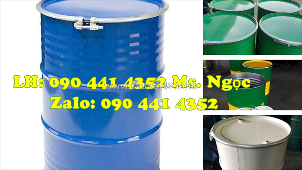 Chuyên cung cấp thùng phuy sắt 220 lít màu xanh dương, thùng phuy sắt 220 lít màu vàng