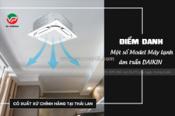 Chuyên sỉ dòng điều hòa âm trần daikin xuất xứ thái lan tốt nhất sài gòn