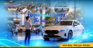 Có nên mua ô tô khi thu nhập chưa ổn định?