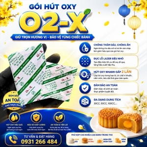 Công dụng của gói hút oxy đối với bánh trung thu