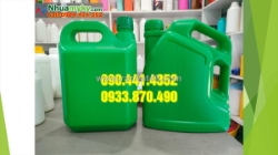 Công ty sx can nhựa 2 lít, can nhựa vuông 5 lít có vạch chia q12
