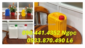 Công ty sx can nhựa 5 lít đựng hóa chất, can nhựa 2 lít đựng tinh dầu q12
