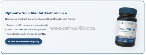 Congniflo capsules usa review – natural support for memory & mood