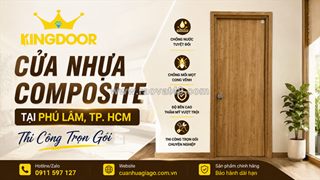 Cửa nhựa composite tại phú lâm, tp. hcm | thi công trọn gói