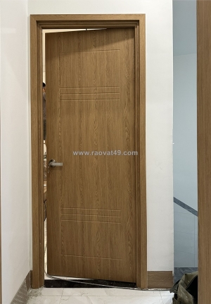 Cửa nhựa giả gỗ tại phường phước long (quận 9 cũ)