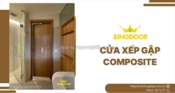 Cửa xếp gập composite cao cấp | sản xuất & lắp đặt kingdoor