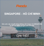 Cước vận chuyển hàng không từ singapore về hồ chí minh