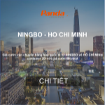 Cước vận chuyển hàng từ ningbo, china về việt nam