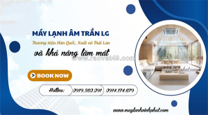 Đại lý chính thức giá gốc chuyên phân phối máy lạnh âm trần lg 1 chiều lạnh