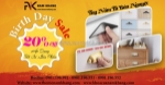 Đại tiệc sinh nhật - rinh deal xịn - nhận quà xinh