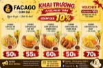 Đến với: facago – cơm gà ngon chuẩn vị - tại dương nội hn. đặt món lh:0389508633 – 0395938654.