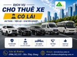 Dịch vụ cho thuê xe có lái tại hải phòng