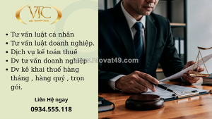 Dịch vụ tư vấn luật , tư vấn pháp lý doanh nghiệp cá nhân , kế toán thuế tại hcm