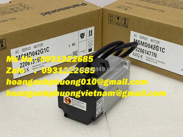 Động cơ 400w dòng panasonic msmd042g1c chốt ngay giá rẻ