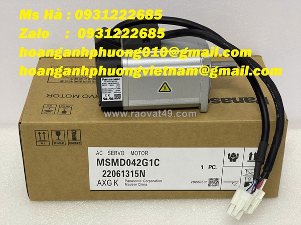 Động cơ 400w dòng panasonic msmd042g1c chốt ngay giá rẻ