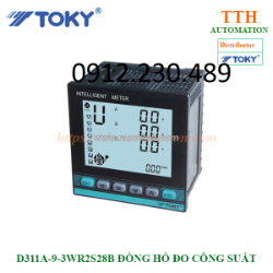 Đồng hồ đo công suất toky rs485 d311a-9-3wr2s28b