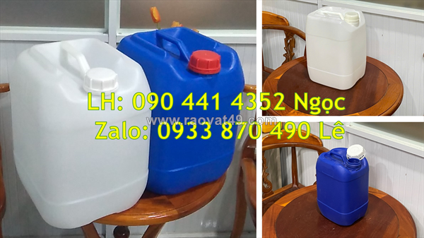 Gía can nhựa 30 lít đựng chất dễ cháy, can nhựa 25 lít đựng hóa chất dễ bắt lửa