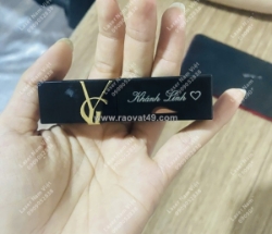 Gia công khắc laser lên son theo yêu cầu - quà tặng nhỏ xinh, dấu ấn riêng biệt