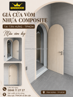 Giá cửa vòm nhựa composite tại tân hưng