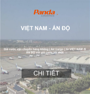 Giá cước vận tải hàng không từ việt nam đi ấn độ