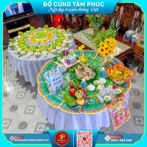 Giải mã ý nghĩa 13 phần xôi chè trong mâm cúng mụ