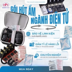 Gói hút ẩm có cần thiết khi đóng gói thiết bị điện tử?