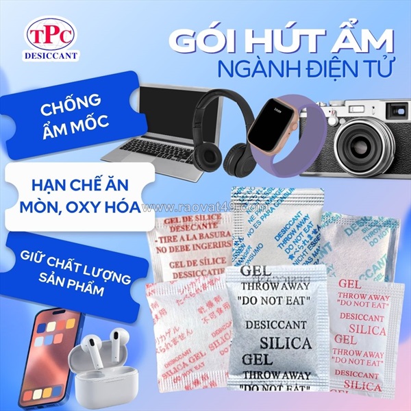 Gói hút ẩm có giúp bảo vệ linh kiện điện tử khỏi ẩm mốc?