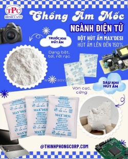 Gói hút ẩm silicagel cho bo mạch điện tử giá sỉ