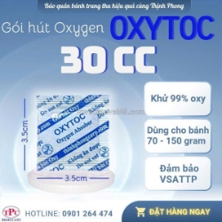 Gói hút oxy 30cc - oxytoc cho mốc bánh trung thu