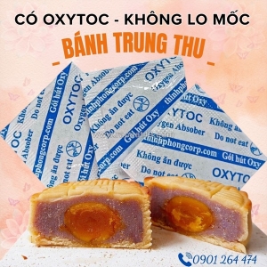 Gói hút oxy có độc hại đến bánh trung thu không