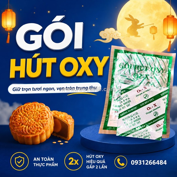 Gói hút oxy o2x – giải pháp chống mốc chi phí thấp, hiệu quả cao