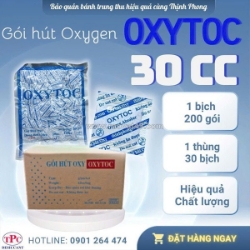 Gói hút oxy oxytoc 30cc bảo quản bánh trung thu