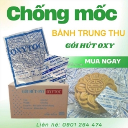 Gói hút oxy oxytoc 30cc chống mốc bánh trung thu