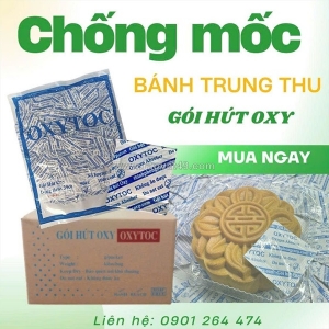 Gói hút oxy oxytoc 30cc chống mốc bánh trung thu