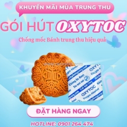 Gói hút oxy từ 300 đồng, chống mốc bánh trung thu