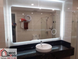 Gương nhà tắm khung nhôm hay gương không khung nên chọn loại nào?